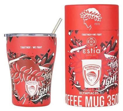 Travel Mug Save The Aegean 350ml Olympiacos BC Edition Together We Fight Estia