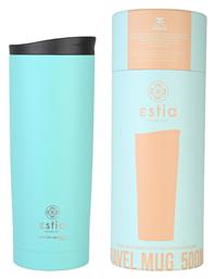 Travel Mug Save The Aegean 500ml Bermuda Green Estia