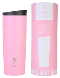 Travel Mug Save The Aegean 500ml Blosson Rose Estia