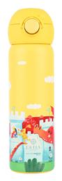 Wonder Bottle Save the Aegean Θερμός Dragon Non Spill 500ml Fortress Dragon Estia
