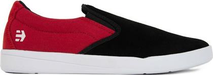 ETNIES Sneakers VEER SLIP BLACK- ΜΑΥΡΟ - ΚΟΚΚΙΝΟ -ETN4101000527-Blk-Red-320-BLACK από το New Cult