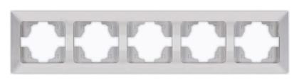 5 Θέσεων 152-12224 Ασημί Eurolamp