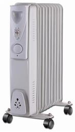 Καλοριφέρ Λαδιού με 9 Φέτες 2000W Eurolamp