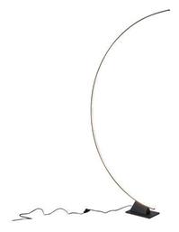 Luna LED Φωτιστικό Δαπέδου Υ630εκ. Μαύρο Eurolamp
