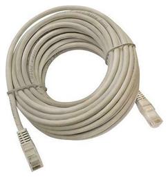 U/UTP Cat.6e Καλώδιο Δικτύου Ethernet 10m Γκρι Eurolamp