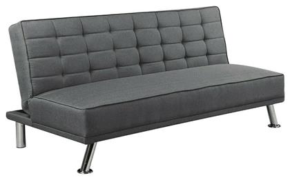 Europa Τριθέσιος Καναπές Κρεβάτι Γκρι 176x82x80εκ. Woodwell