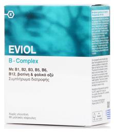 B-Complex Βιταμίνη 60 x 1 μαλακές κάψουλες 60τμχ Eviol