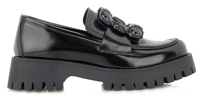 Γυναικεία Loafers σε Μαύρο Χρώμα Exe