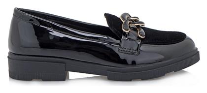 Γυναικεία Loafers σε Μαύρο Χρώμα Exe