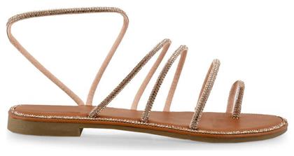 Γυναικεία Σανδάλια Rose Gold Exe