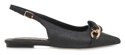 Γυναικείες Μπαλαρίνες Slingback σε Μαύρο Χρώμα Exe