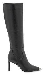 Γυναικείες Μπότες με Ψηλό Τακούνι Μαύρες Exe