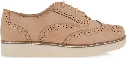 Exe Γυναικεία Flatform Oxfords σε Μπεζ Χρώμα από το Tsakiris Mallas