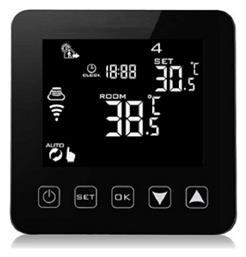 Έξυπνος Θερμοστάτης Καλοριφέρ Smart Wifi & Internet Control Hy08-bb Hy08we-2 Wifi Hysen