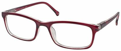 E166 Unisex Γυαλιά Πρεσβυωπίας +3.00 σε Μπορντό χρώμα Eyelead