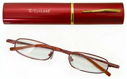 P 203 Unisex Γυαλιά Πρεσβυωπίας +2.75 Τσέπης σε Κόκκινο χρώμα Eyelead