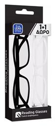 Unisex Γυαλιά Πρεσβυωπίας +3.50 Μαύρα / Διάφανα 2τμχ Eyelead