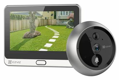 CS-DP2C Σετ Θυροτηλεόρασης Wi-Fi Ασημί Ezviz