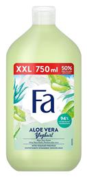Yoghurt & Aloe Vera Αφρόλουτρο σε Gel 750ml Fa