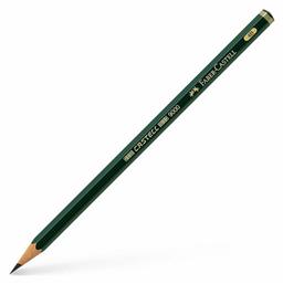 Faber-Castell 9000 Μολύβι 4B Πράσινο - Faber Castell