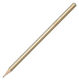 Faber-Castell Sparkle Μολύβι B Περλέ Χρυσό - Faber Castell
