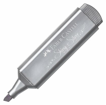 Faber-Castell Textliner 46 Υπογράμμισης 5mm Metallic Silver - Faber Castell