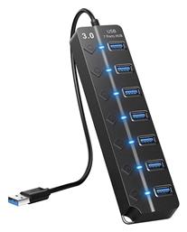 USB 3.0 Hub 7 Θυρών με σύνδεση USB-A Factory