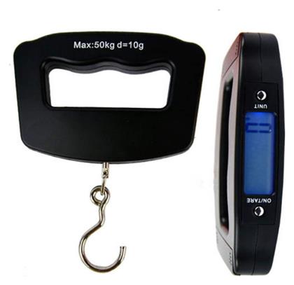 Ζυγαριά Αποσκευών Μαύρη Factory