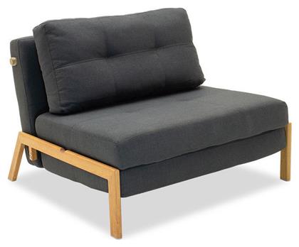 Πολυθρόνα Κρεβάτι Fancy 96x92x70cm Ανθρακί - Pakketo