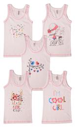 Φανελάκια Παιδικά Αμάνικα Τύπωμα Trendy Fanp04-1-λευκό - Trendy Kids