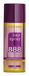 Hair Spray 888 Extra Strong Hold 200ml Farcom