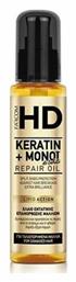Keratin Monoi De Tahiti Λάδι Μαλλιών για Επανόρθωση με Κερατίνη 100ml Farcom