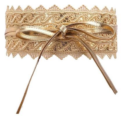 Φαρδιά Γυναικεία Ζώνη Χρυσή - Perfectdress