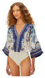 Γυναικείο Κορμάκι Ana Tapestry Off-white Bodysuit 332376 Farm Rio