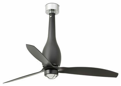 Eterfan Led Ανεμιστήρας Οροφής 128cm με Φως Matt Black Faro Barcelona