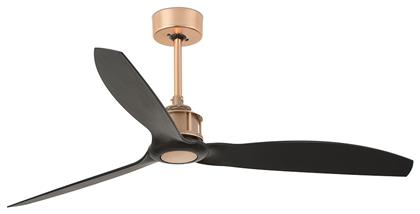 Just Fan Ανεμιστήρας Οροφής 128cm Copper/Black Faro Barcelona