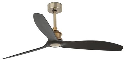 Just Fan Ανεμιστήρας Οροφής 128cm Old Gold/Black Faro Barcelona