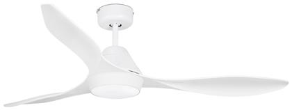 Polaris Ανεμιστήρας Οροφής 132cm με Φως και Τηλεχειριστήριο Λευκός Faro Barcelona