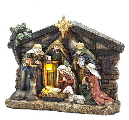 Φάτνη Μεσαίου Μεγέθους Φωτιζόμενη - General Trade