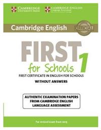 Fce for Schools 1 St/bk Revised 2015 - Cambridge University