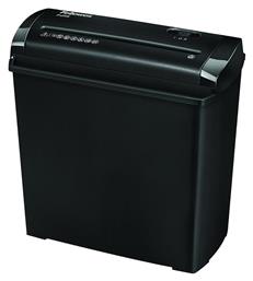 Καταστροφέας Εγγράφων Powershred P-25S Strip Cut Strip Cut 5 Φύλλων με Κάδο 11lt Fellowes