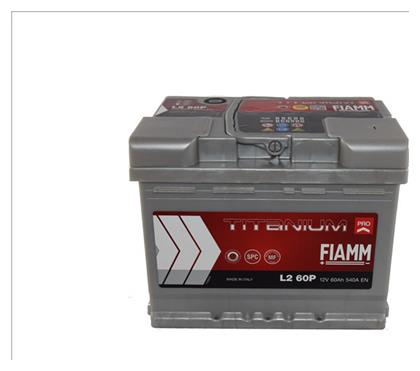 Μπαταρία Αυτοκινήτου Titanium Pro L2 60P με Χωρητικότητα 60Ah και CCA 540A Fiamm