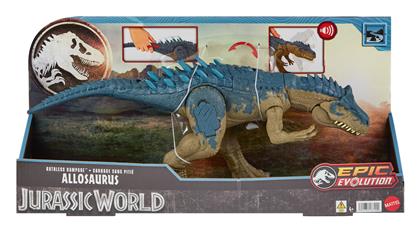 Φιγούρα Δράσης Αλλόσαυρος Jurassic World Δεινόσαυρος με Ήχους για 4+ Ετών - Mattel