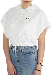 Fila Claire Κοντομάνικο Crop Top Λευκό από το Favela
