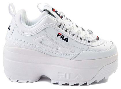 Disruptor II Wedge Γυναικεία Chunky Sneakers ΑΣΠΡΟ Fila από το Favela