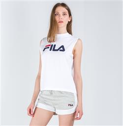 Fila Helena Αμάνικη Γυναικεία Αθλητική Μπλούζα σε Λευκό χρώμα από το Favela