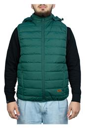 Johnny Αμάνικο Ανδρικό Μπουφάν Puffer Πράσινο Fila