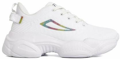 Fila Memory Musha Pu Γυναικεία Chunky Sneakers Λευκά από το HallofBrands