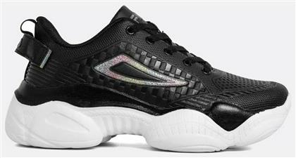 Fila Memory Musha Pu Γυναικεία Chunky Sneakers Μαύρα από το Troumpoukis
