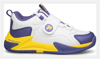 Memory Pick 2 Nanobionic Μπάσκετ White / Purple / Yellow Fila